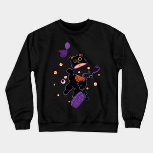 Halloween Neko Crewneck Sweatshirt